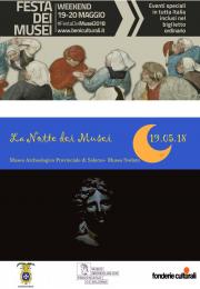 locandina notte dei musei e festa dei musei